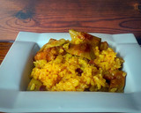 Foto del paso 6 de la receta: Arroz alla arrabbiata con alcachofa y panceta