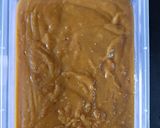 A picture of step 4 of Papaya Halwa.