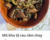 Hình bước làm 1 của món Mít