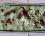 Foto langkah ke 3 dari resep 186 Bolu Kukus Hijau Santan Tanpa Mixer Takaran Sendok.