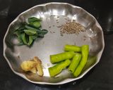 A picture of step 2 of Green Moong Chilla.