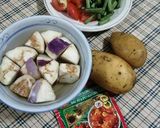 Gambar langkah 7 resipi Nasi Beriani Ayam Sambal Merah.