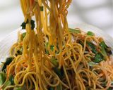 A picture of step 4 of Vegetable Stir-Fried Noodles (蔬菜炒面).
