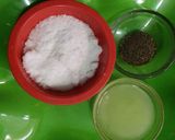 A picture of step 1 of Cashew Dryfruits Ghee Bura.