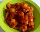 Foto langkah ke 4 dari resep Sambal goreng udang kentang.
