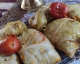 عکس مرحله 2 از دستور دلمه ی برگ کلم