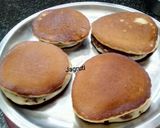 A picture of step 3 of Nutella Filled Eggless Dora Cake !!.