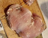 Juhtúróval töltött karaj recept fázis 2 fotója