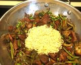 Foto del paso 6 de la receta: Tallarines y Vegetales con Jamón estilo Oriental