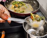 A picture of step 2 of Navratri Special Paneer Thecha.