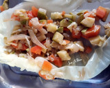 Foto del paso 3 de la receta: Hojas de col con verduras y bechamel gratinada