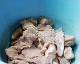 A picture of step 1 of Mutton shami kabab.