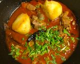 A picture of step 8 of Railway Mutton Curry.