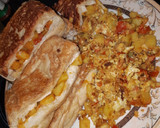 A picture of step 6 of Stuffed Bread.