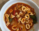 Foto langkah ke 3 dari resep Cumi Saus Padang.