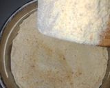 A picture of step 3 of Moong dal halwa.