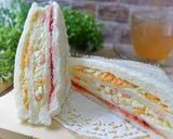 Foto langkah ke 4 dari resep Inkigayo Sandwich.