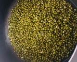 A picture of step 1 of Moong Bean Chaat Salad.