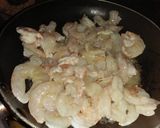 A picture of step 1 of Garlic butter prawns #4weekschallenge.