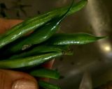 Foto del paso 1 de la receta: Cocina para principiantes: Chauchas y papas con huevitos de codorniz