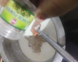 A picture of step 3 of Angoori Rashmalai.