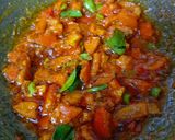 A picture of step 2 of Tamatar palak ki sabji.