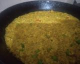 A picture of step 2 of Paneer ghotala.
