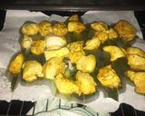 A picture of step 1 of Thai chicken curry.