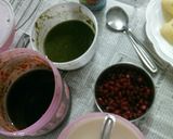 A picture of step 3 of Dahi Poori.