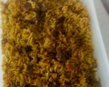 A picture of step 12 of Beef Pilau.
