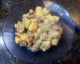 Foto del paso 5 de la receta: Revuelto de hígado, papas y cebolla