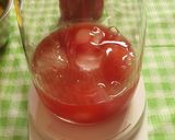 Foto langkah ke 3 dari resep Es Buah Tropical (Apel Nanas Markisa Anggur Sirup Terong Belanda).
