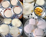 A picture of step 2 of Stuffed Pizza Idli.