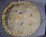 A picture of step 9 of Fava Bean and Sausage Empanada.