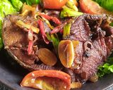 Foto langkah ke 6 dari resep Ikan Tenggiri Masak Kecap Tauco.