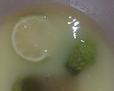 A picture of step 1 of Ginger drink.