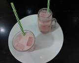 Rose sweet lassi recipe step 2 photo
