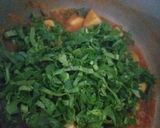 A picture of step 7 of Radish pods potato and peas.