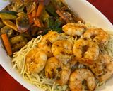 A picture of step 4 of Asian noodle bowl.