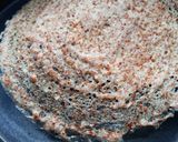 A picture of step 8 of Finger millet idly.