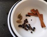 A picture of step 2 of Mutton kothmir.
