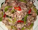 Foto langkah ke 5 dari resep Cumi Asin Kecombrang.
