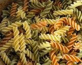 A picture of step 4 of Tri-colour Pasta.
