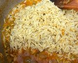 A picture of step 2 of Masala orzo pasta.