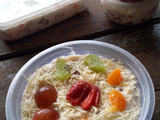 Salad buah creamy
