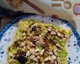 Foto langkah ke 5 dari resep Open Sandwich with Whole Wheat Bread and Avocado.