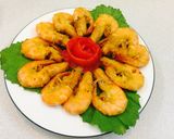 Hình bước làm 7 của món Tôm lắc bột chiên