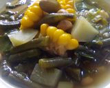 Foto langkah ke 2 dari resep Sayur Asem Bumbu Uleg non MSG.