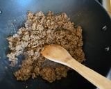 A picture of step 4 of Taco Pasta.