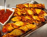 Sajtos - paradicsomos csavart snack 🍅🧅🧀 #naptar2025 recept fázis 6 fotója
